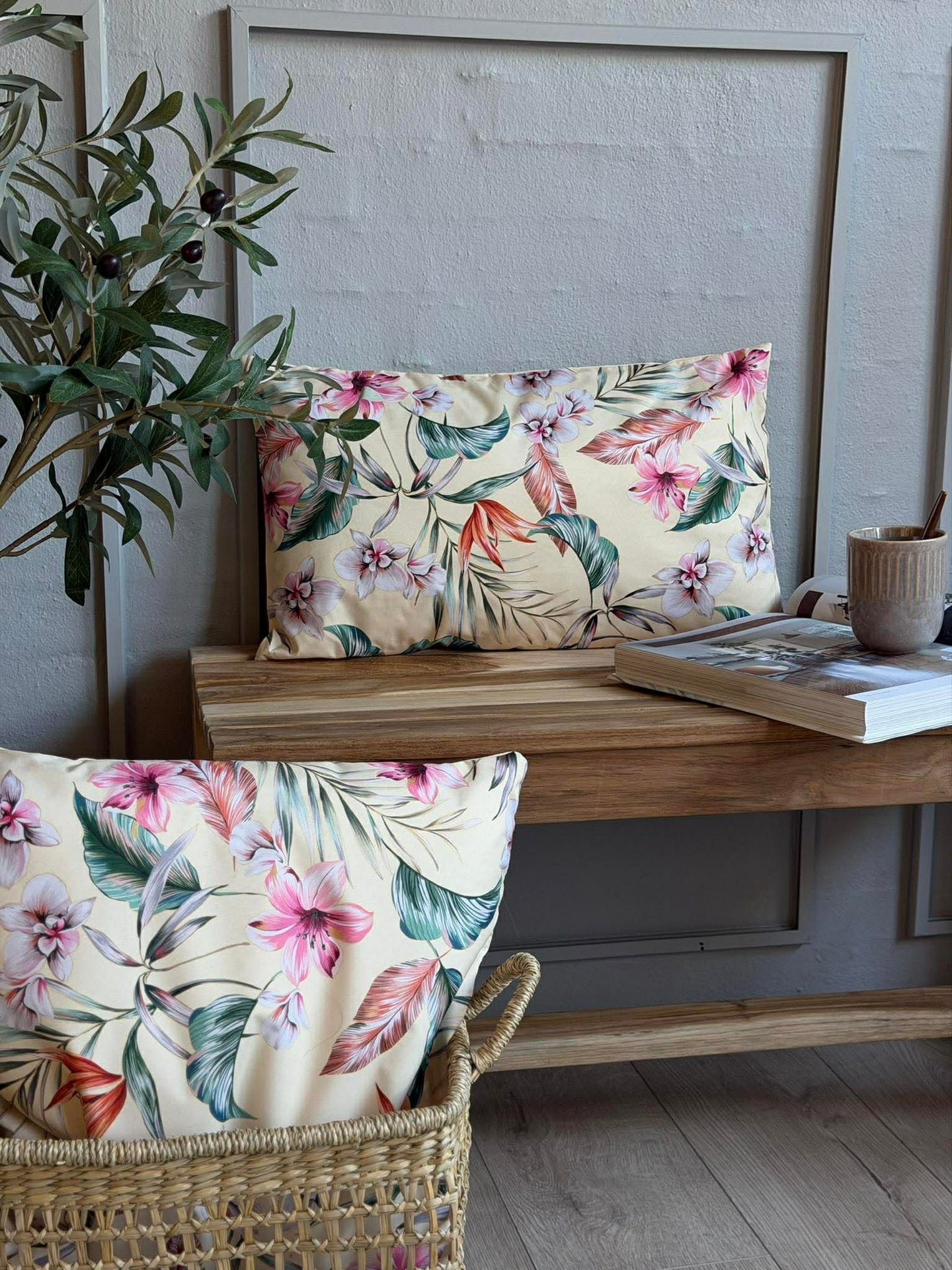 Kissen mit Füllung Bloom - mehrere Farben