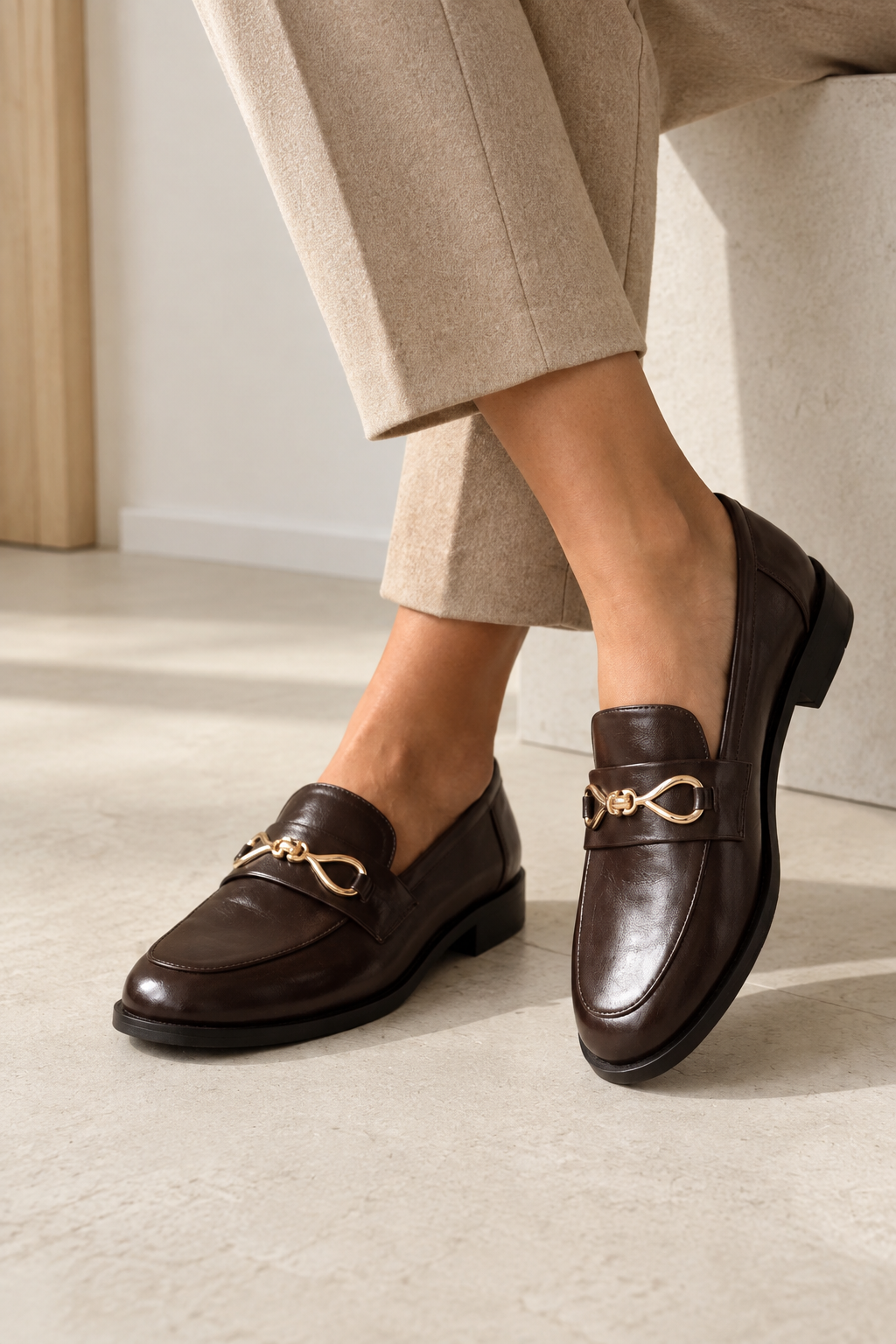 Loafers brown