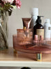 Runder Makeup-Organizer - Rosa