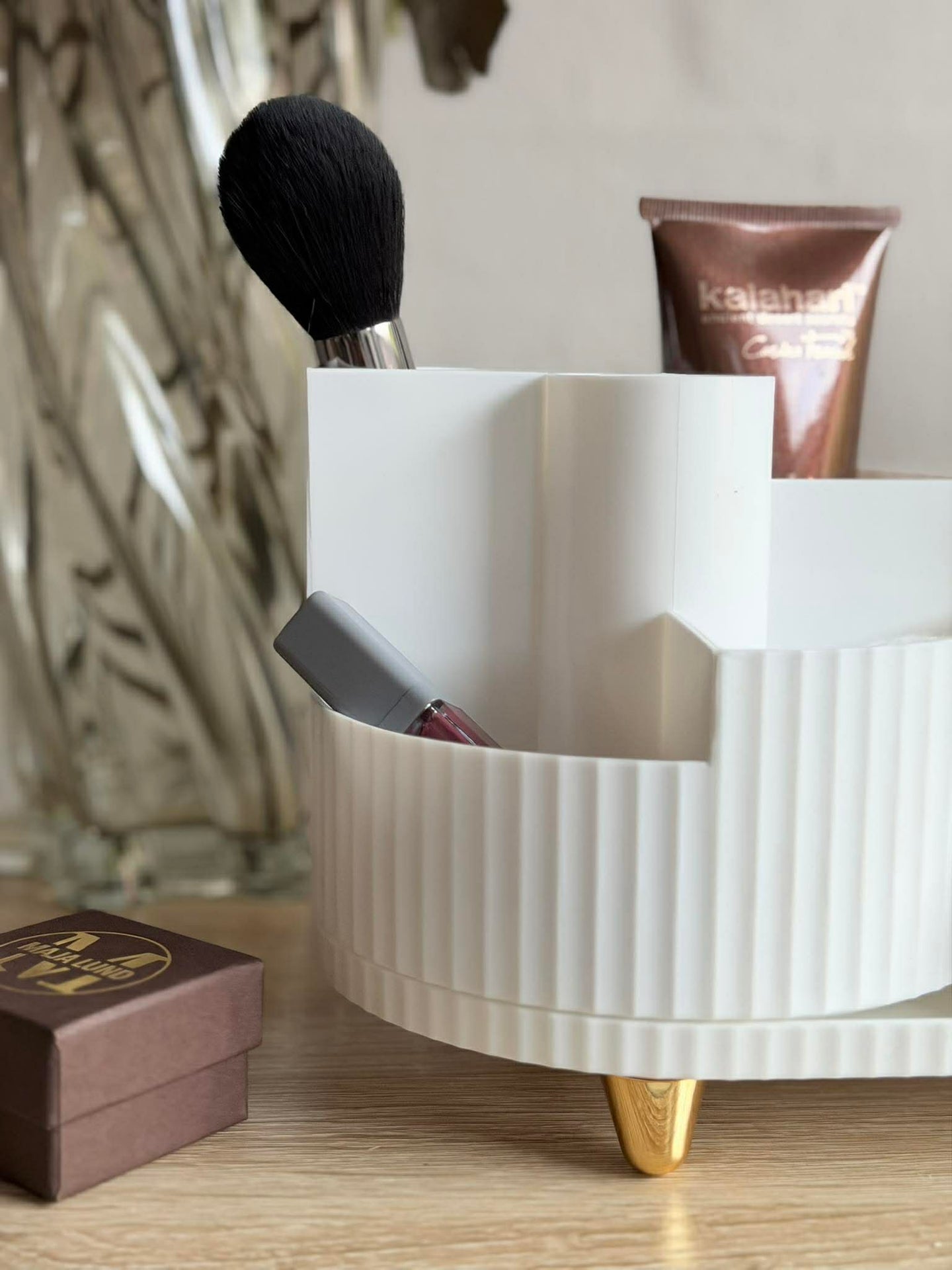 Makeup-Organizer 9 Fächer mit Drehfunktion