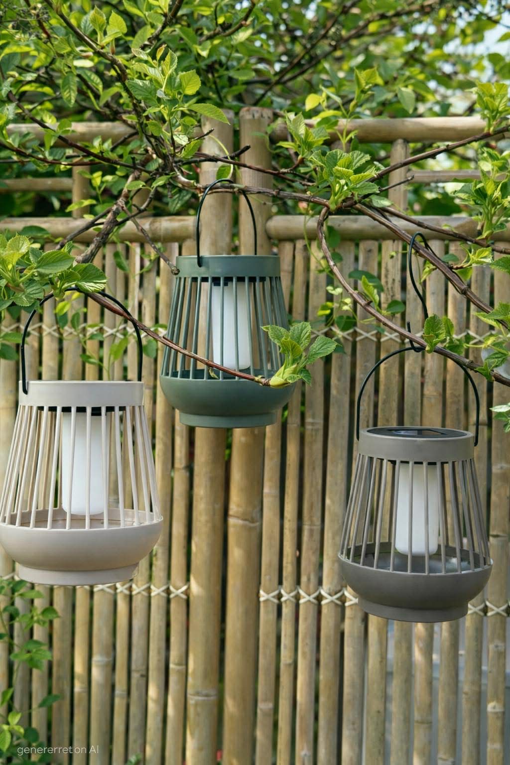 Laterne Emily mit Solar - Mehrere Farben