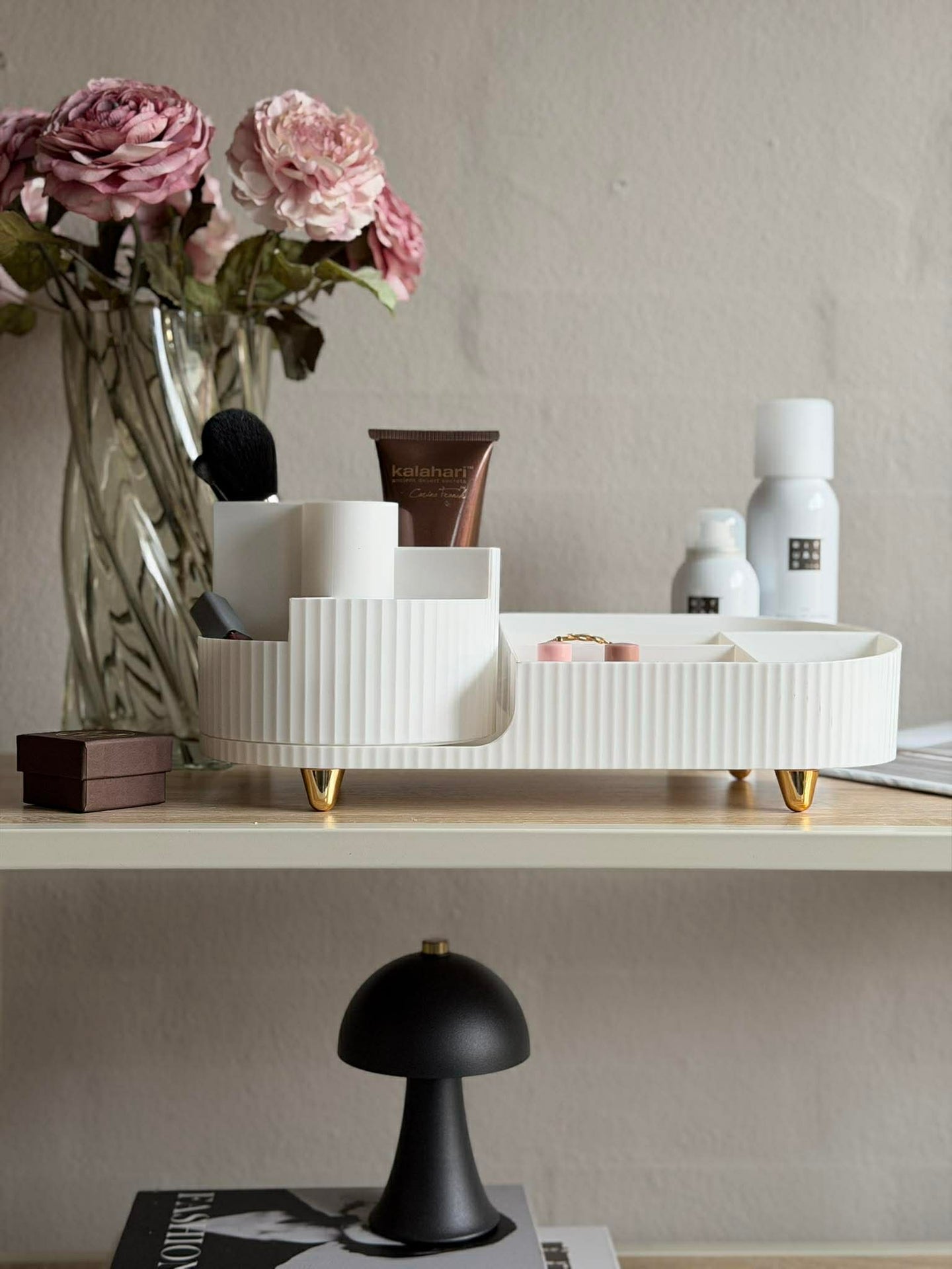 Makeup-Organizer 9 Fächer mit Drehfunktion