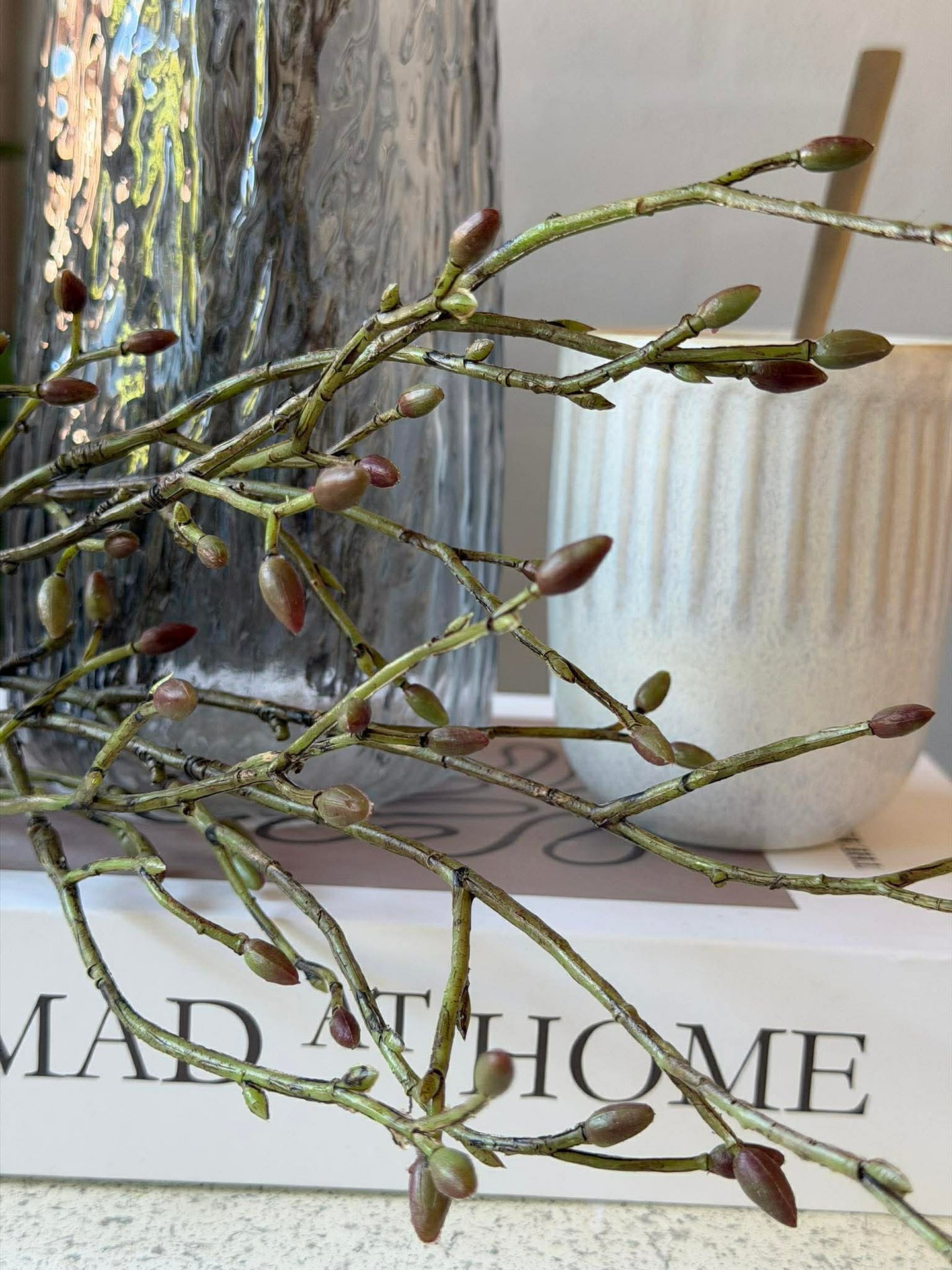 Zweig mit Knospen - Bund mit 3 Zweigen