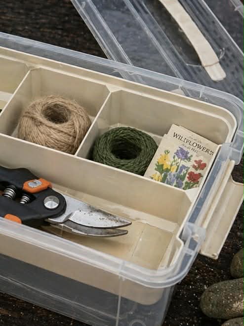 Aufbewahrungsbox mit Einteilung