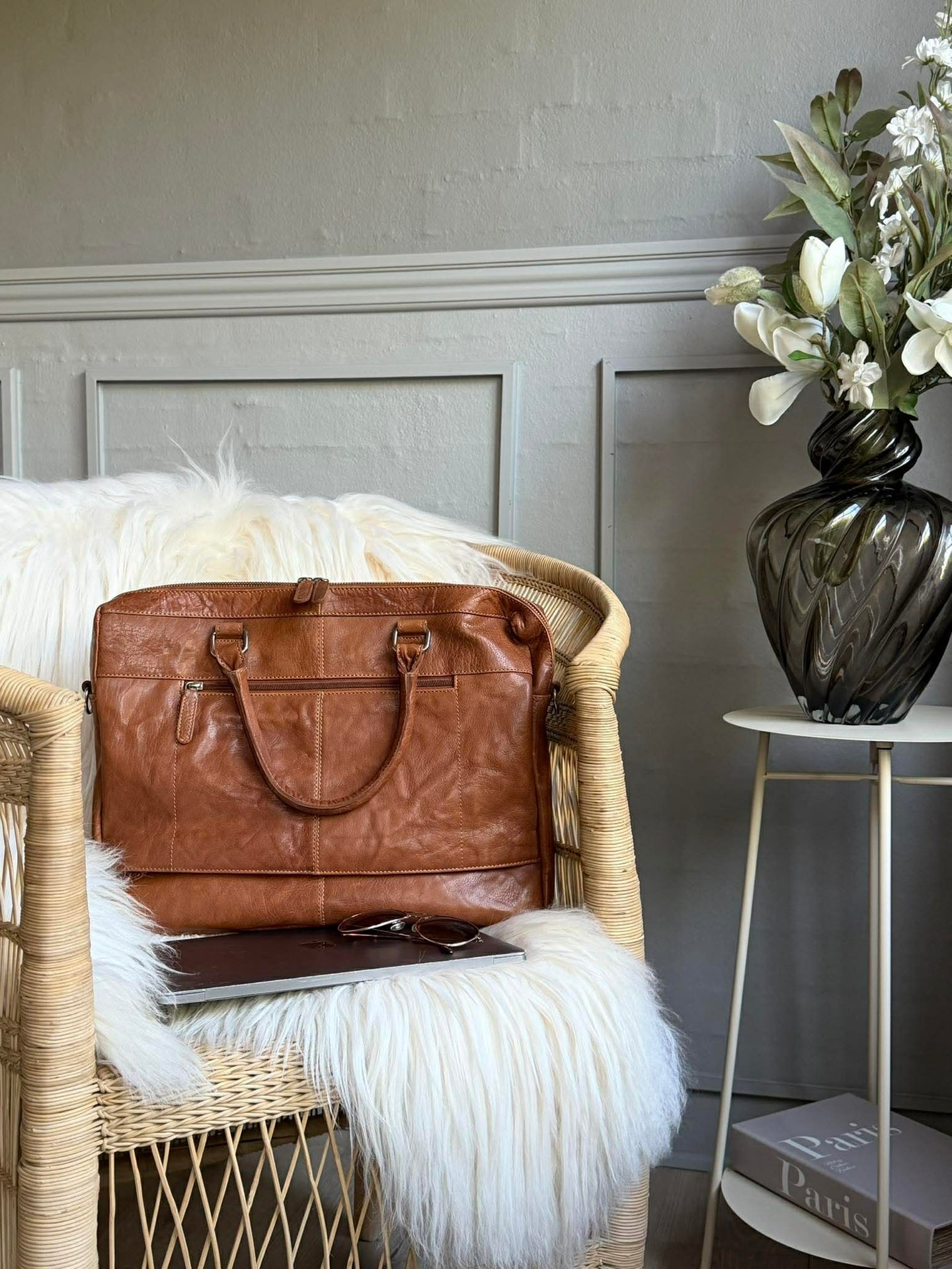 Laptop / Arbeitstasche - New Maisy Cognac