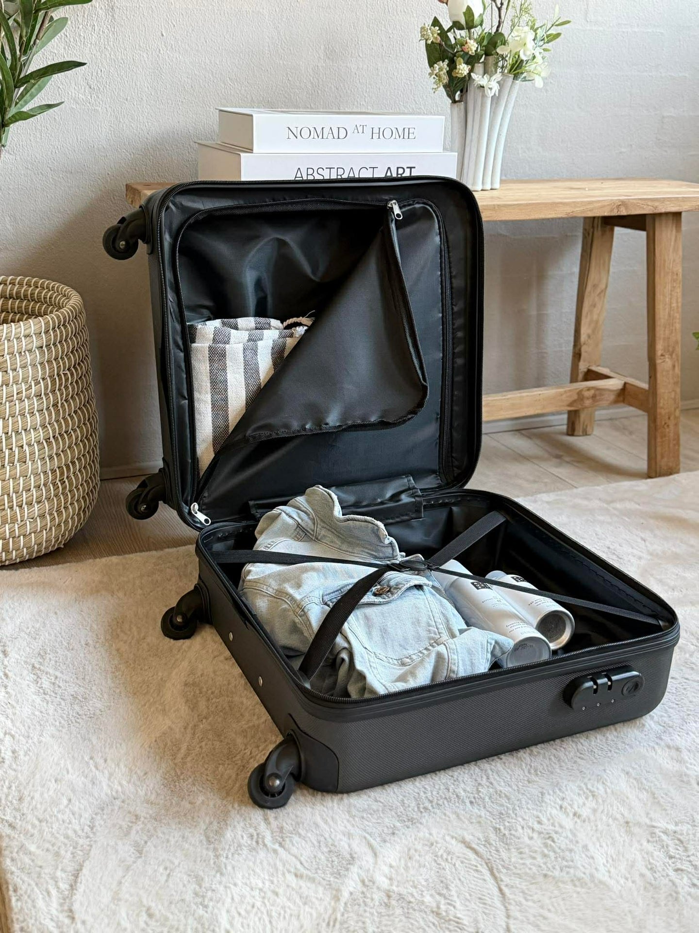 Trolley-Koffer - Schwarz
