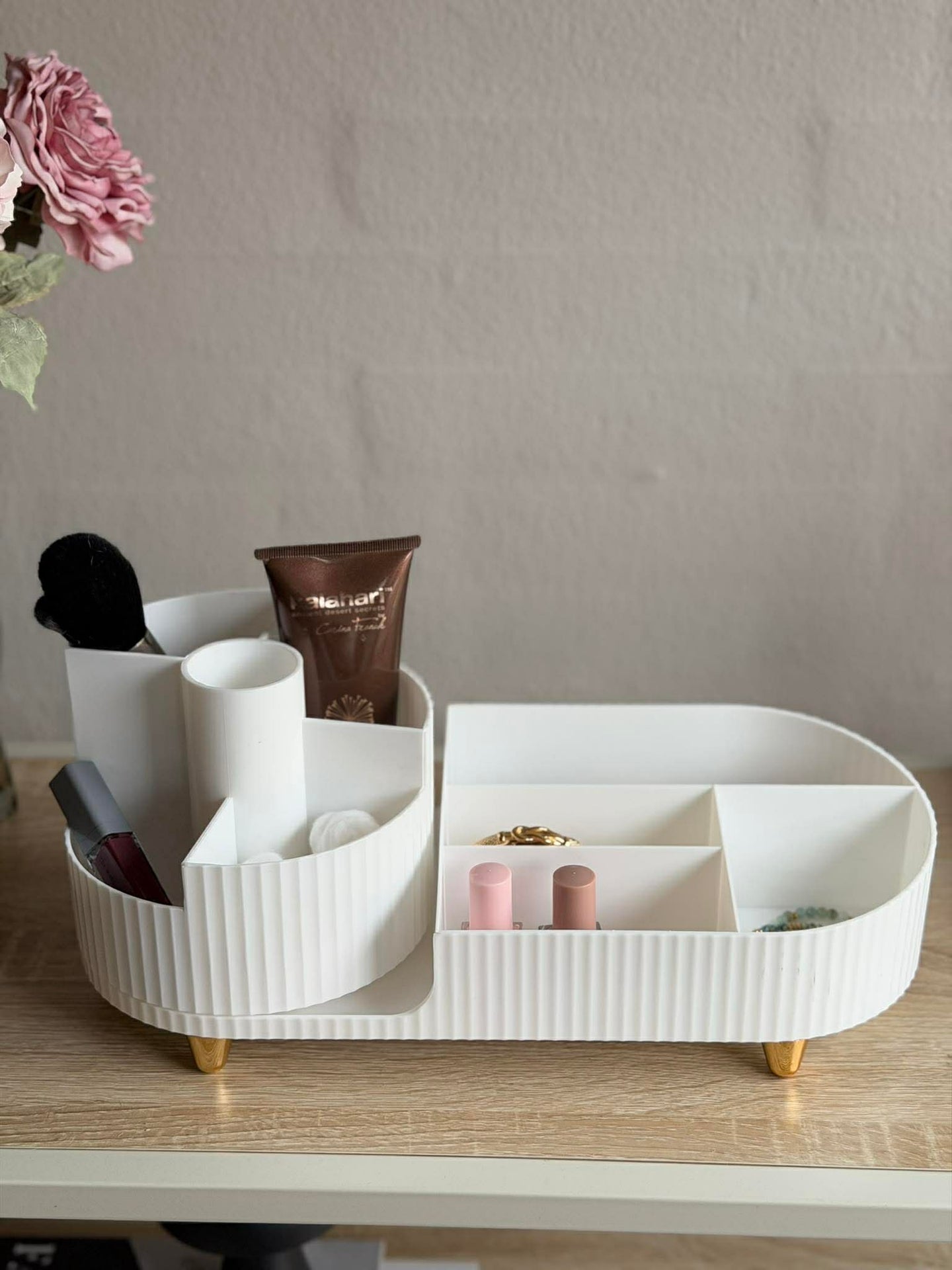 Makeup-Organizer 9 Fächer mit Drehfunktion