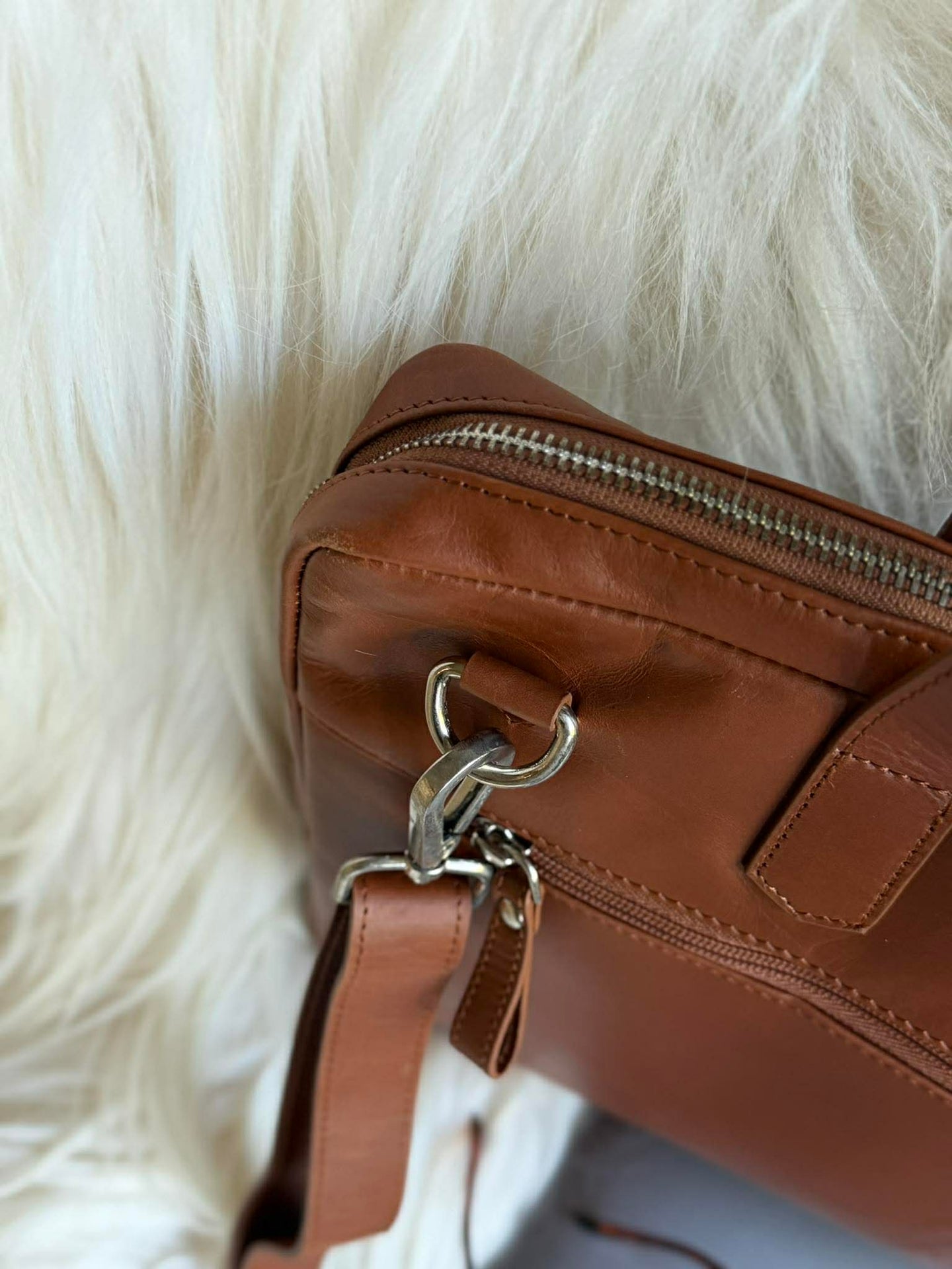 Laptoptasche - LUND New Cognac
