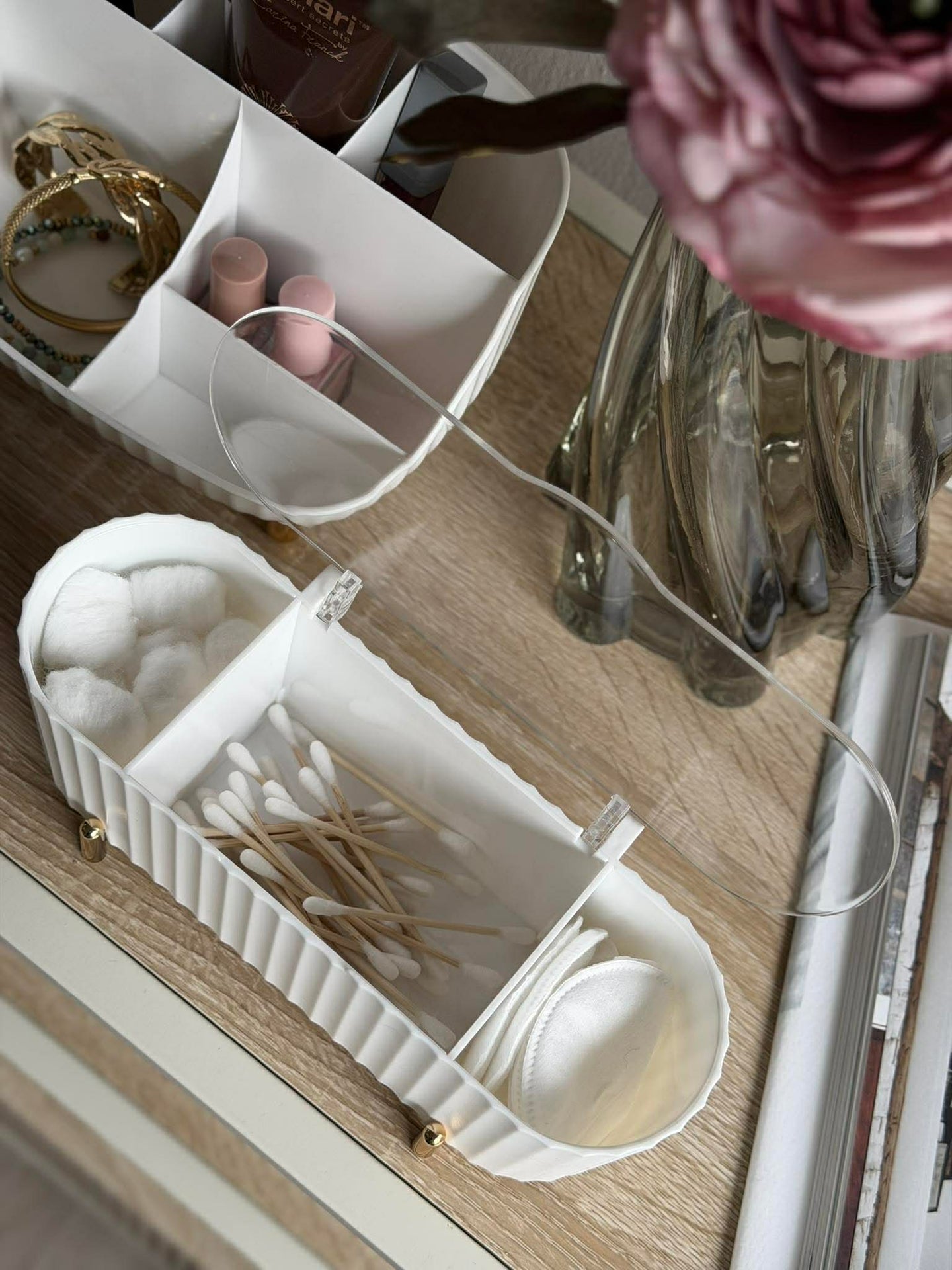 Make-up-Organizer - Weiß