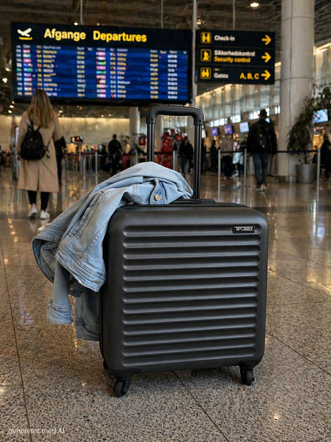 Trolley-Koffer - Schwarz
