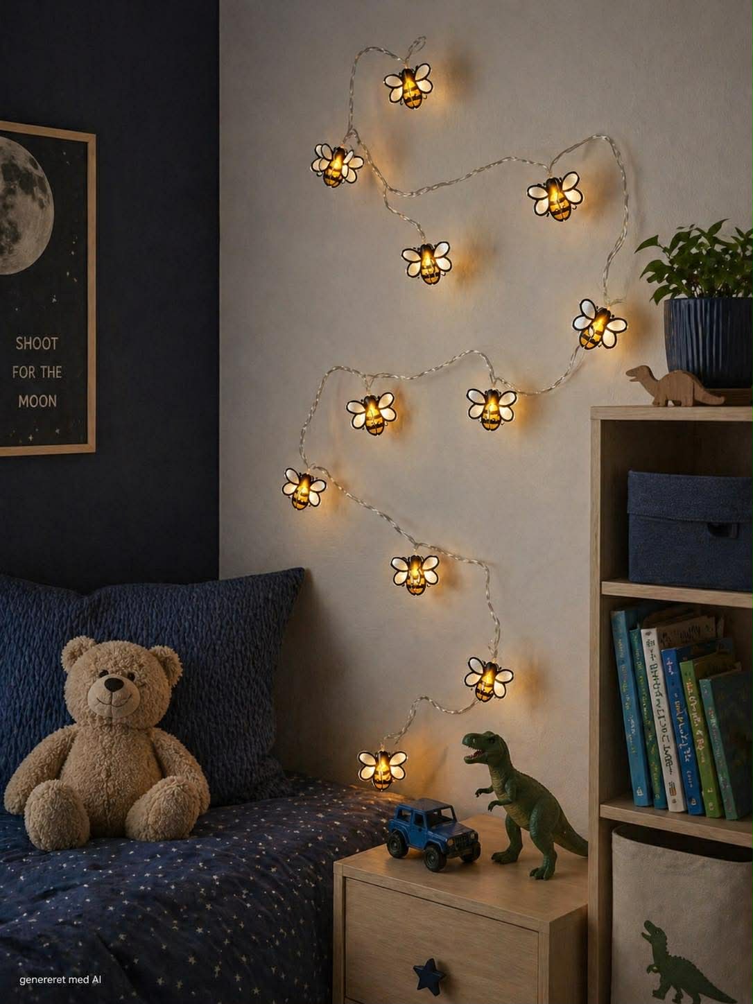 LED-Lichterkette - Bienen
