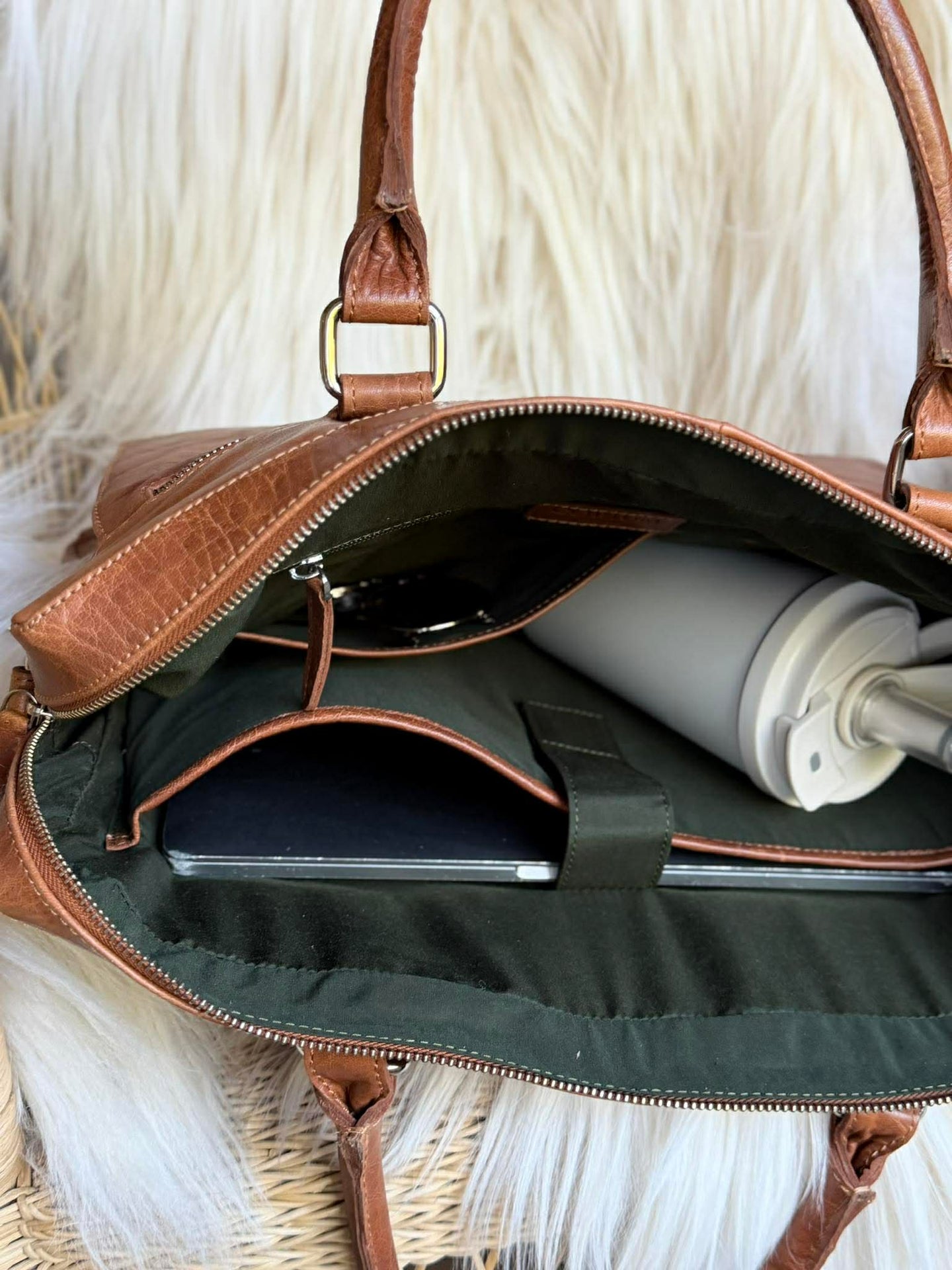 Laptop / Arbeitstasche - New Maisy Cognac