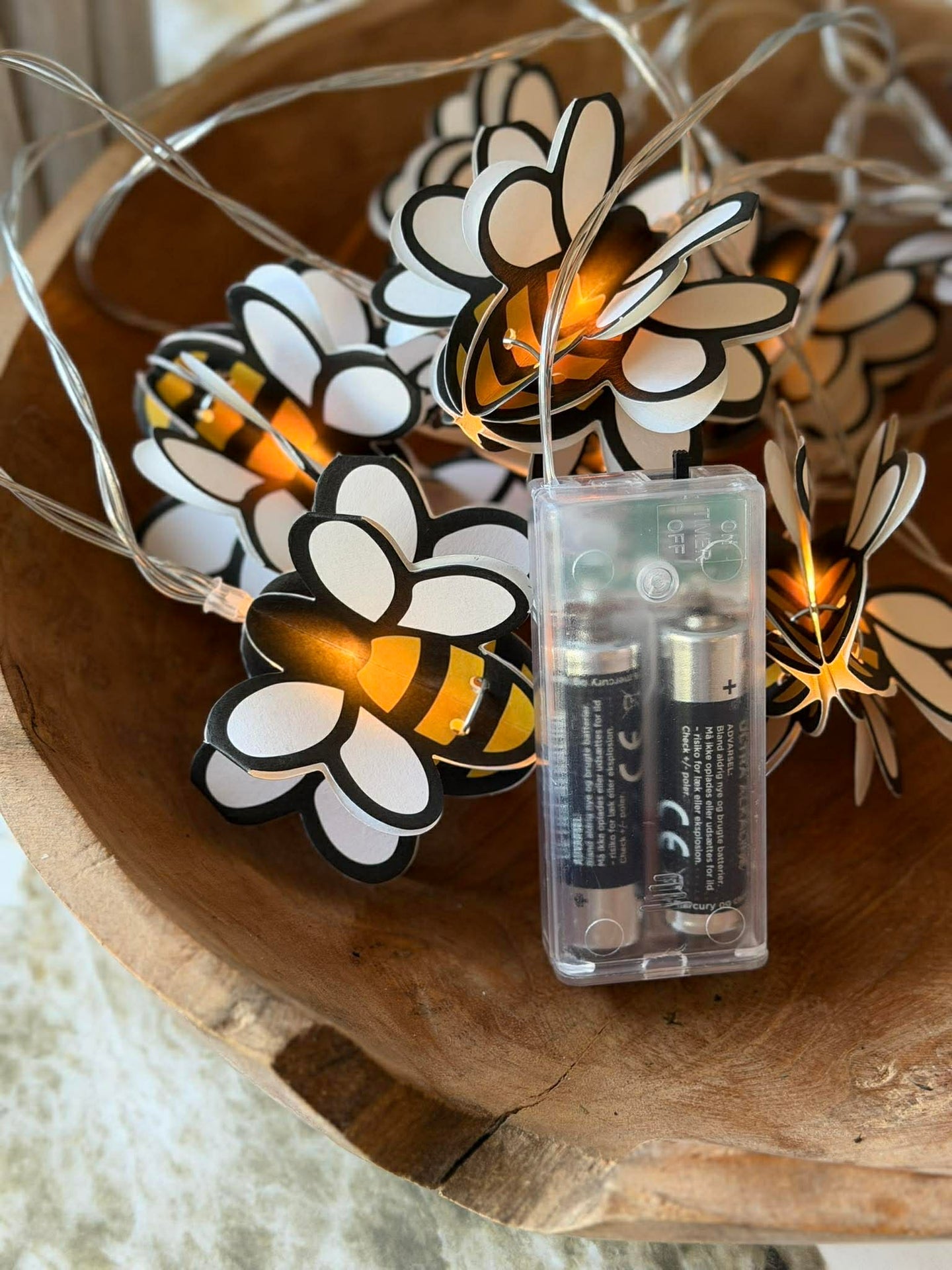 LED-Lichterkette - Bienen