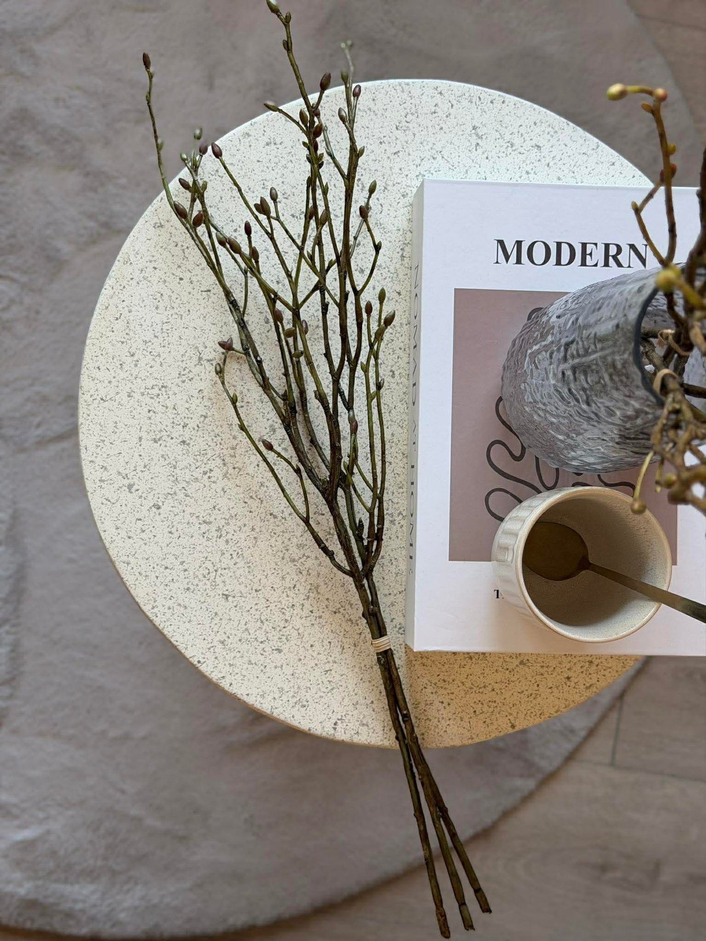 Zweig mit Knospen - Bund mit 3 Zweigen