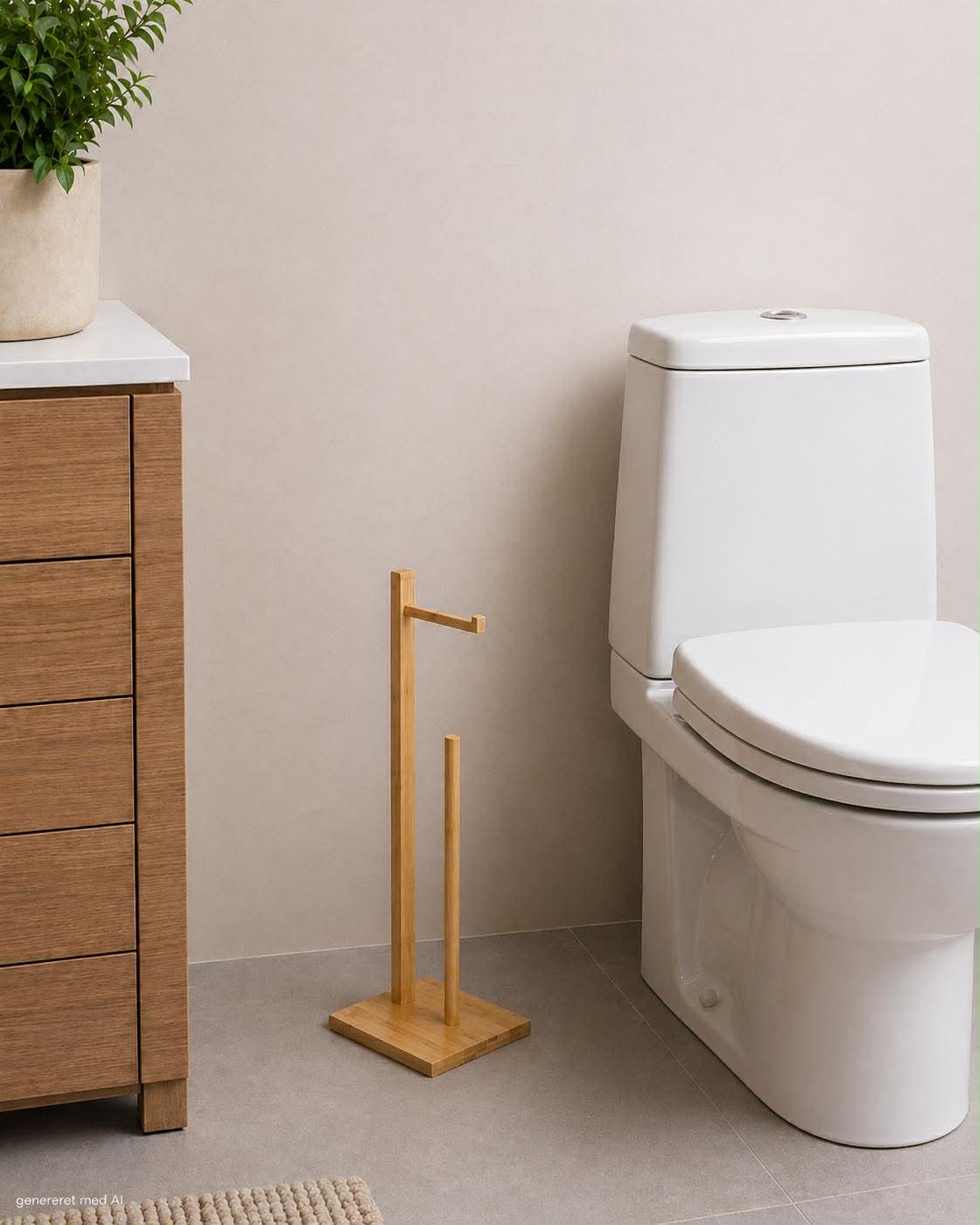 Toilettenrollenhalter Bambus