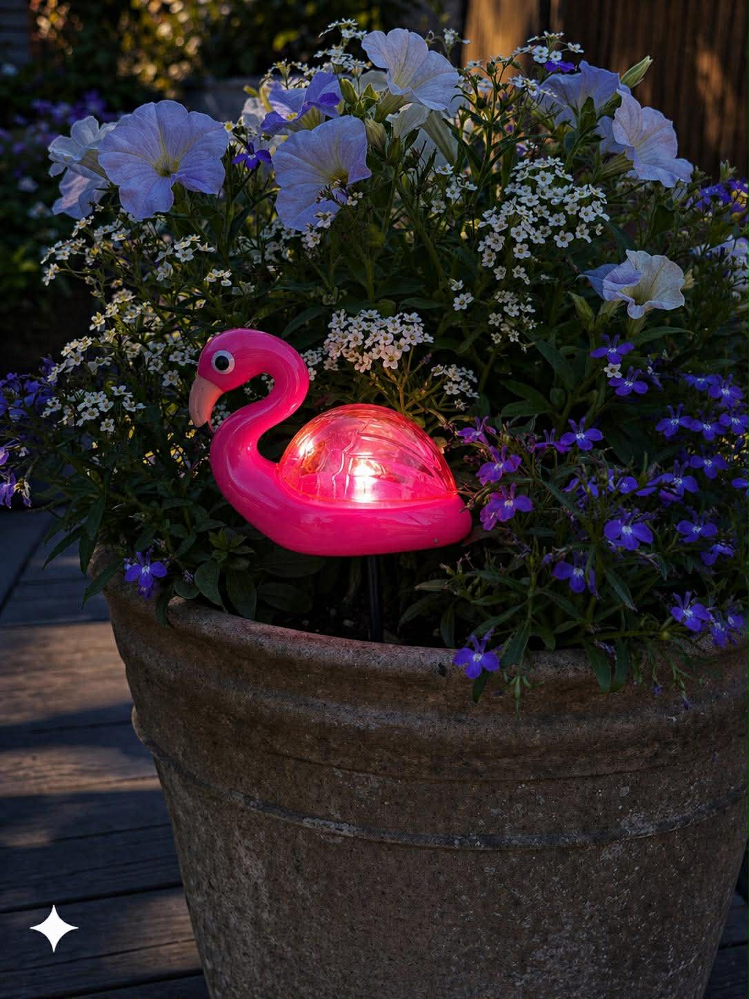 Flamingo am Spieß - Solar