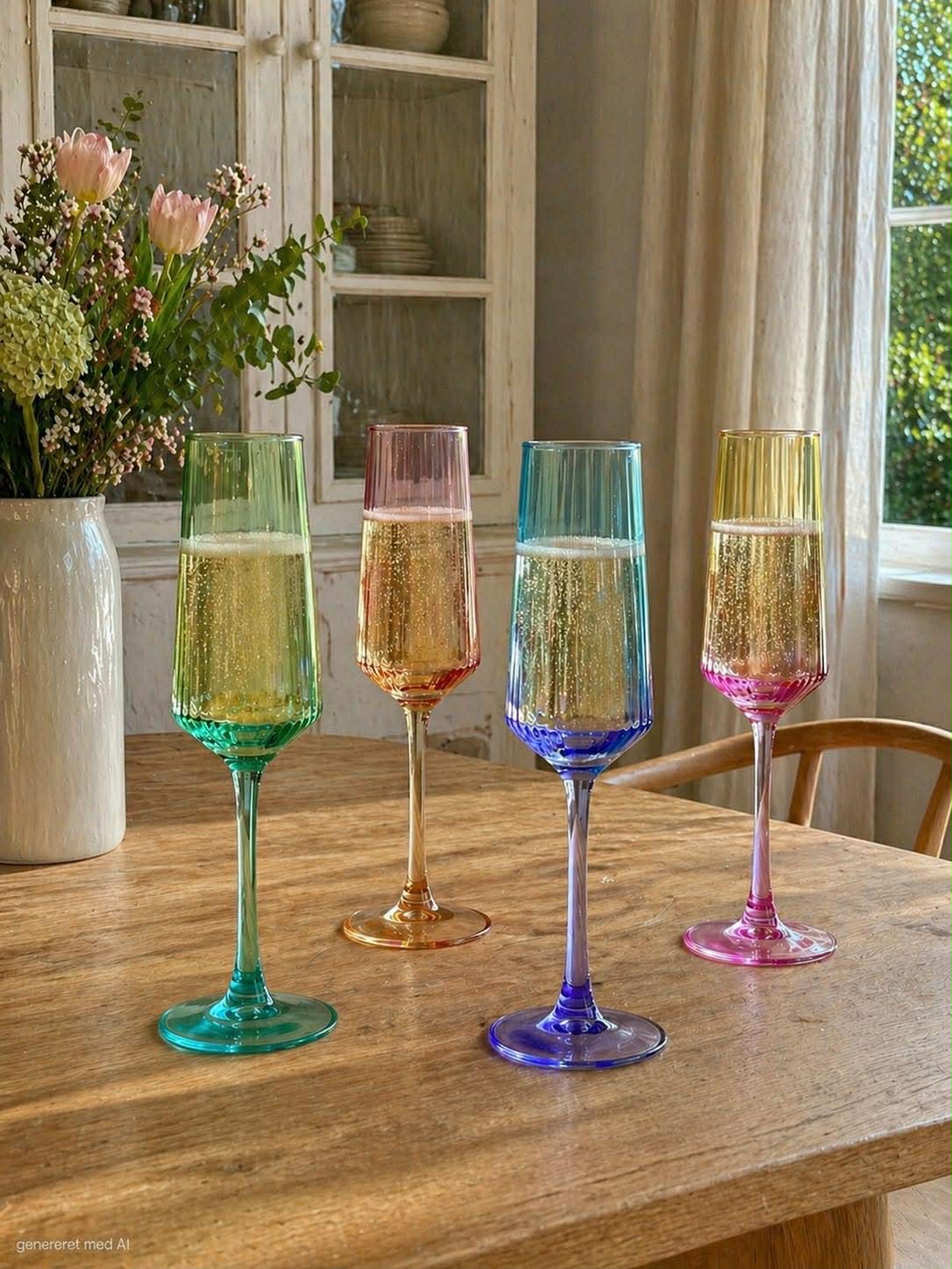 Champagnerglas Aurora - Color MIX