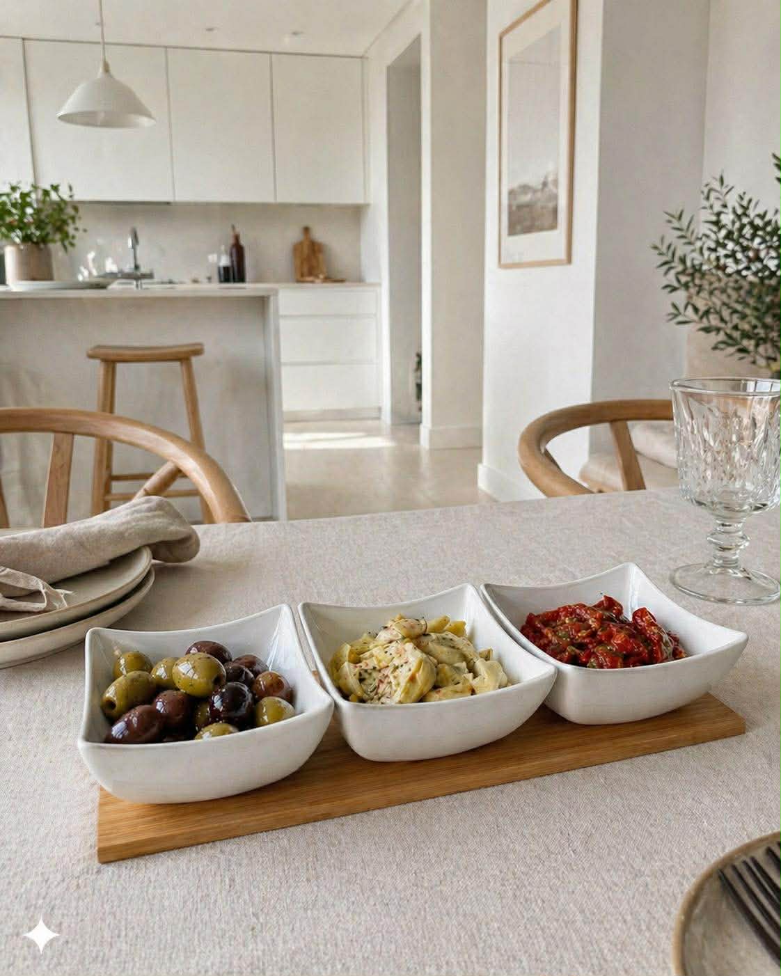 Tapas-Set mit 3 Teilen