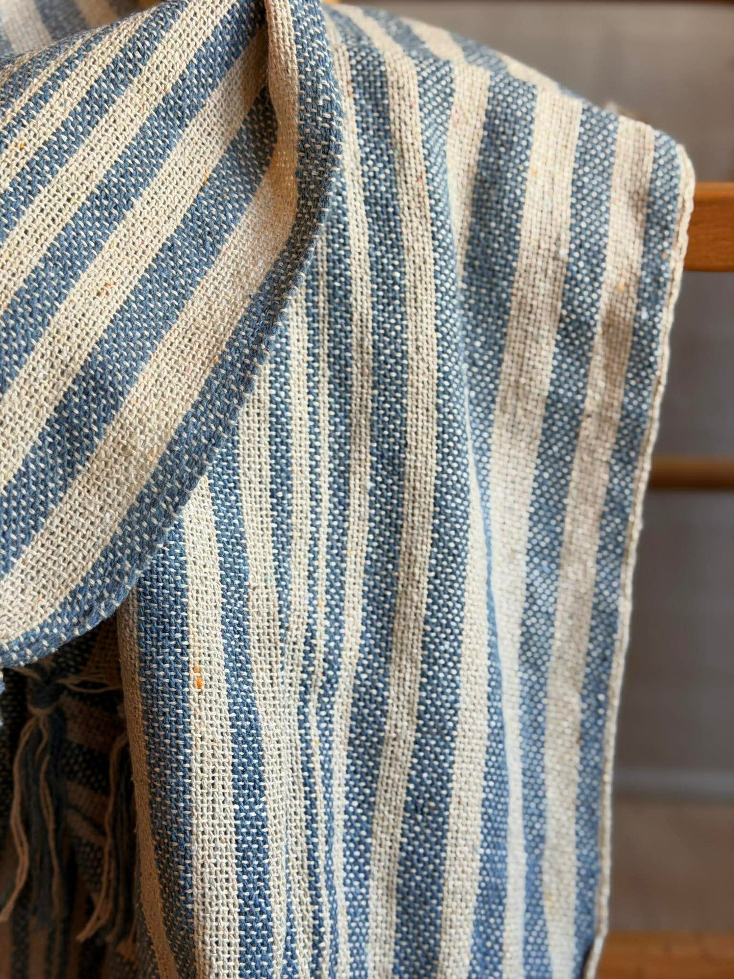 Plaid SKAGEN - Blau gestreift
