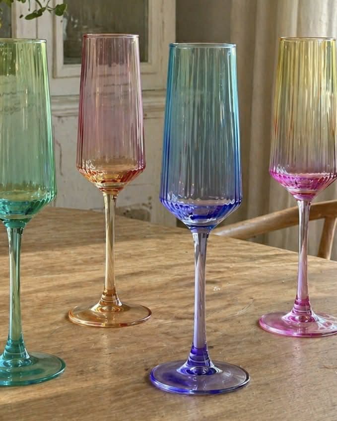 Champagnerglas Aurora - Color MIX