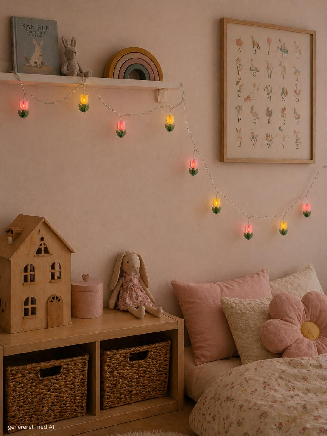 LED-Lichterkette - Blumen