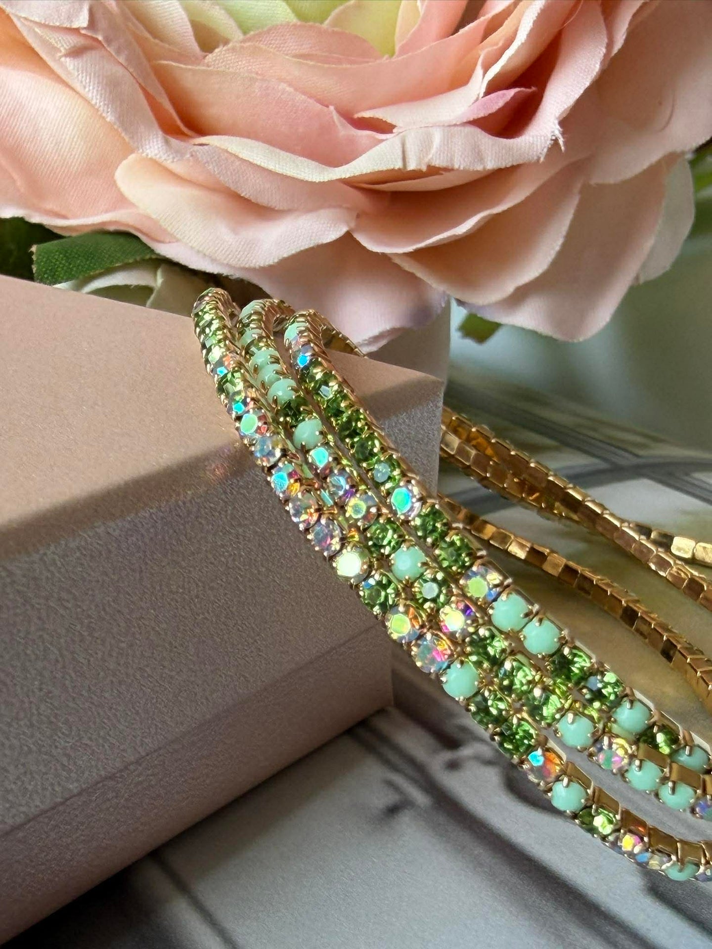 Armband Elare Set/3 - Pistazie