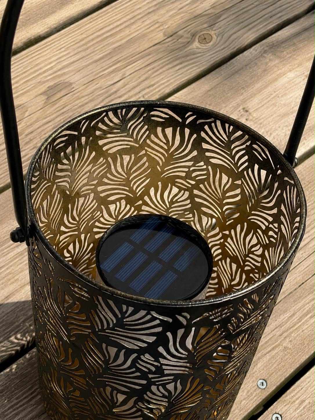 Laterne Flower Cut Solar