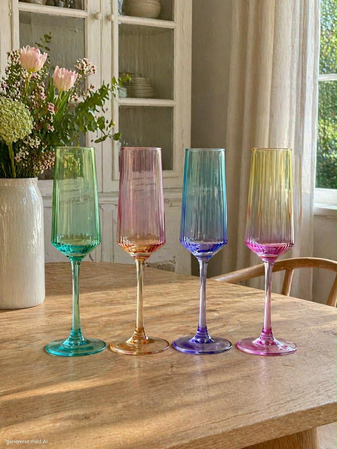 Champagnerglas Aurora - Color MIX