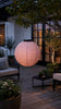 Lampe mit Solarzellen - Rosa