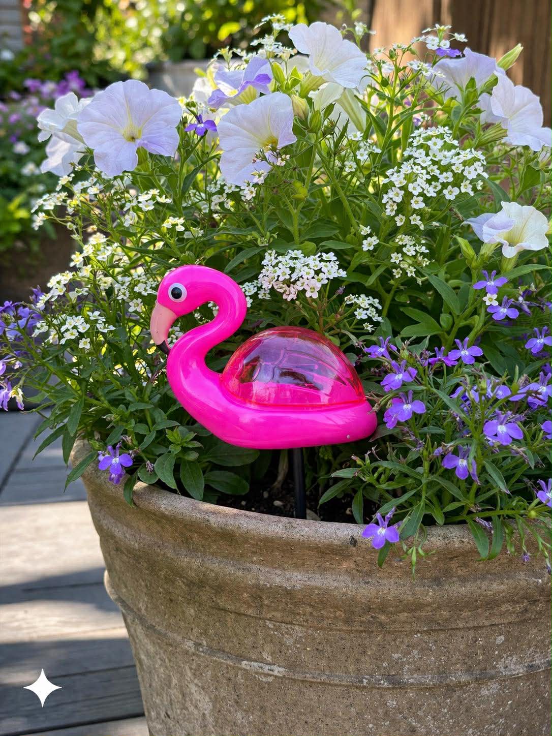 Flamingo am Spieß - Solar
