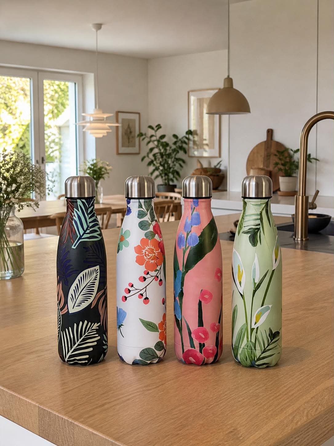 Thermoflasche Flower Mix