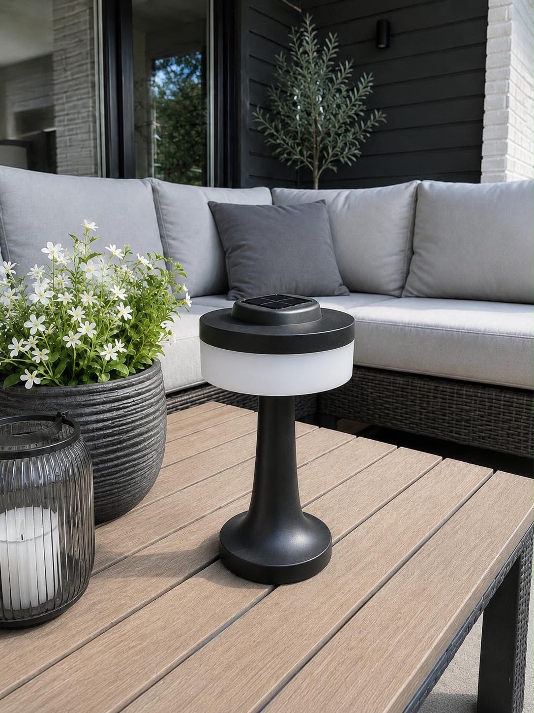 Tischlampe Solar