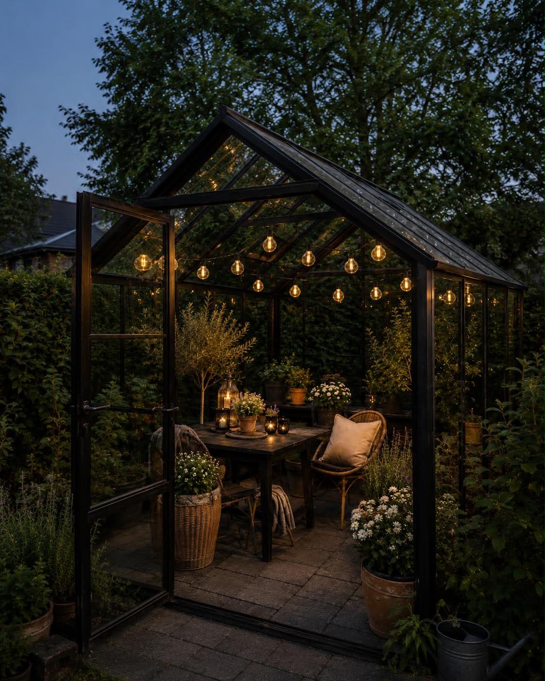 Lichterkette Sasline mit Solarmodul