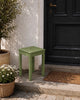 Hocker Oliv - für innen / außen