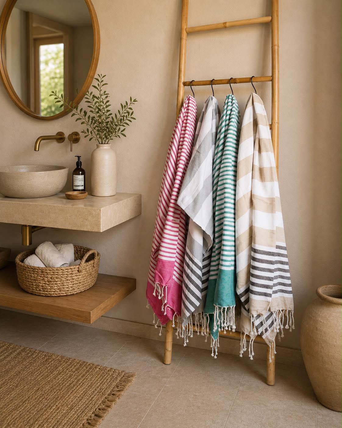 Hammam-Handtuch - Mehrere Farben