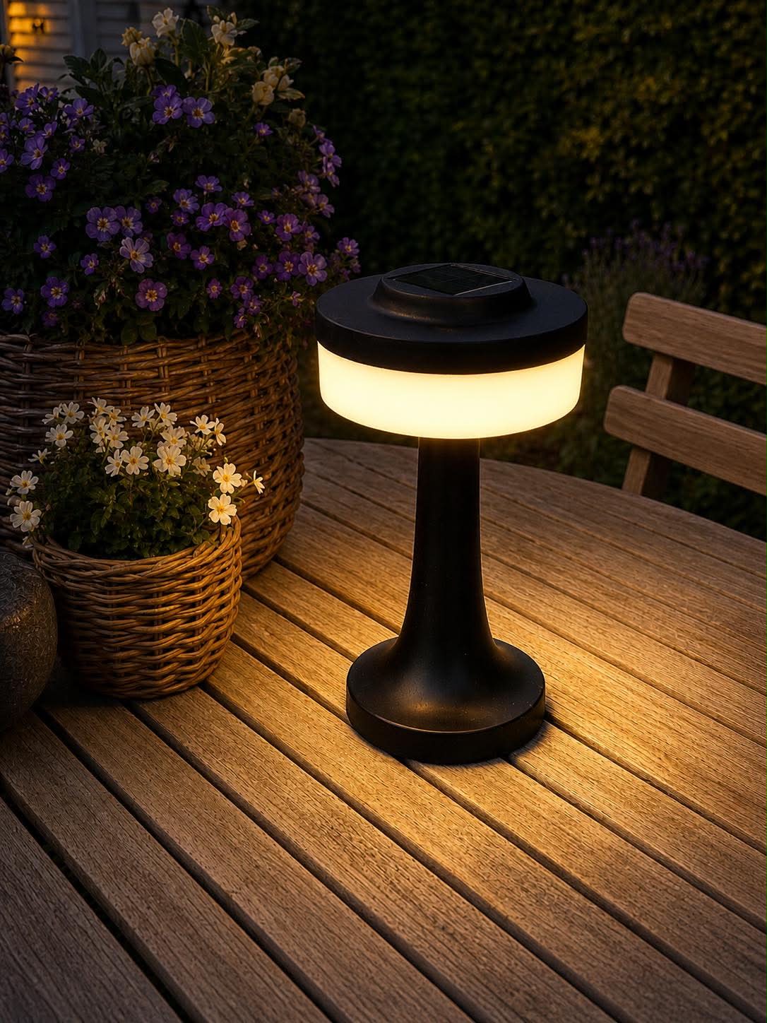 Tischlampe Solar