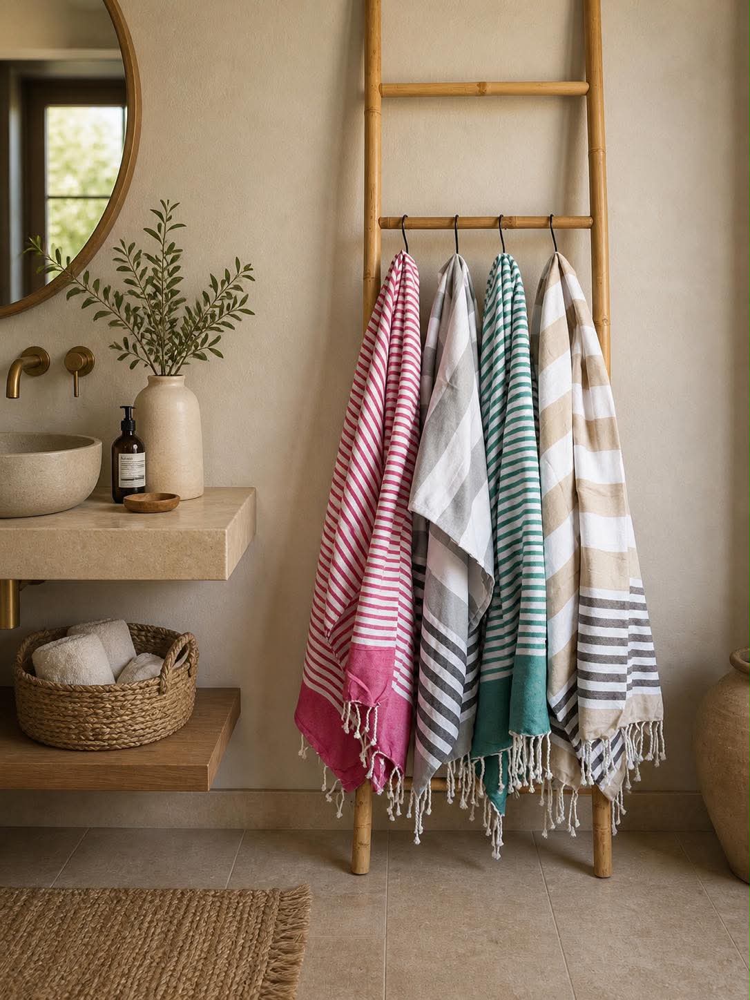 Hammam-Handtuch - Mehrere Farben
