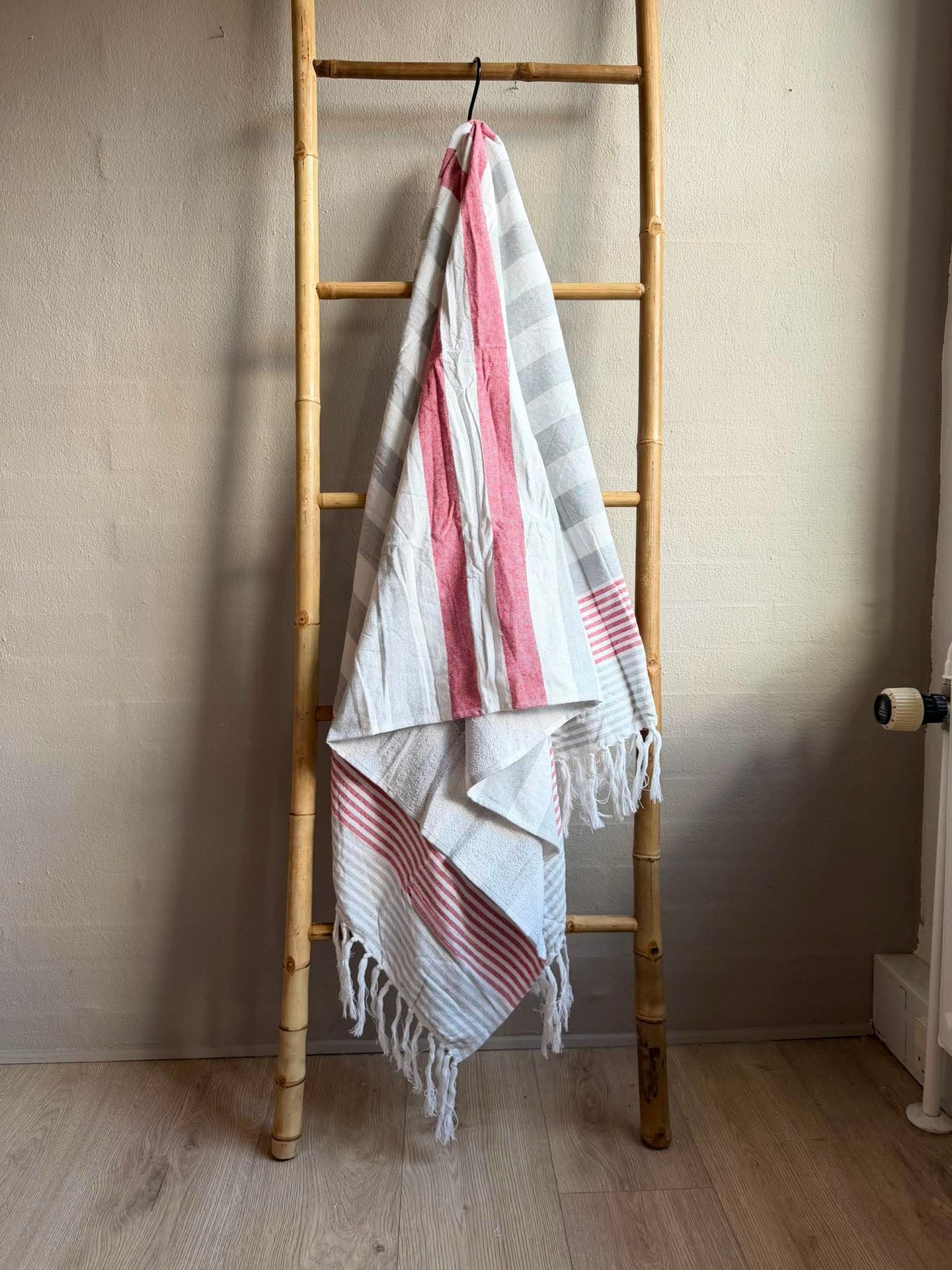 Hammam-Handtuch mit Frottee - Mehrere Farben