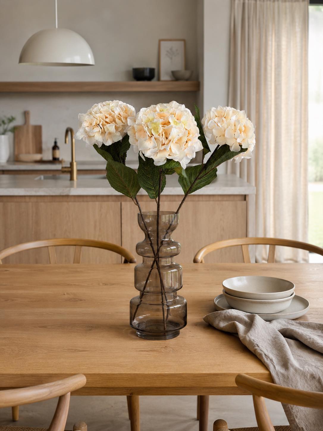Hortensie Creme - 70 cm