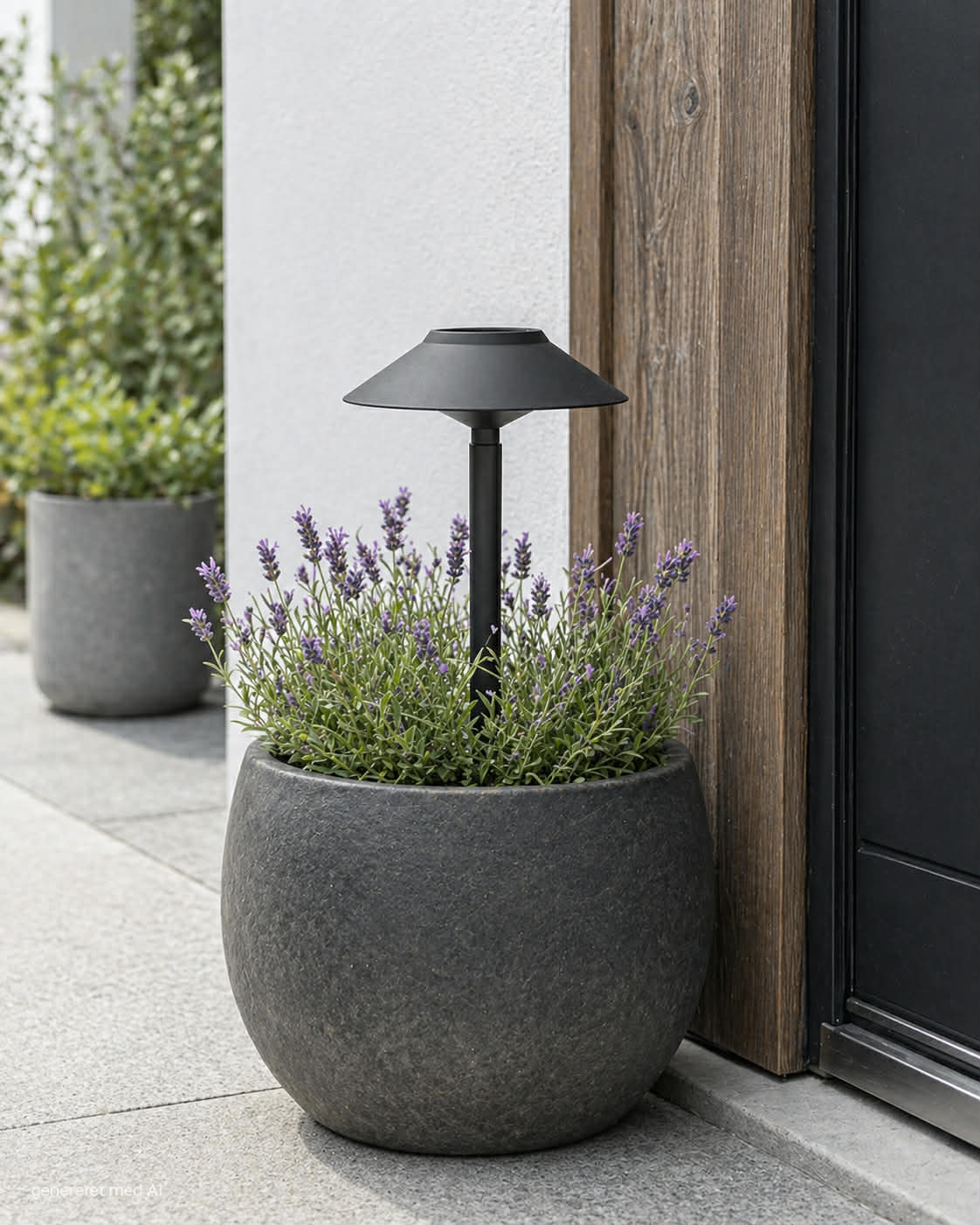 Gartenlampe mit Solarzellen – Set (2 Stück)