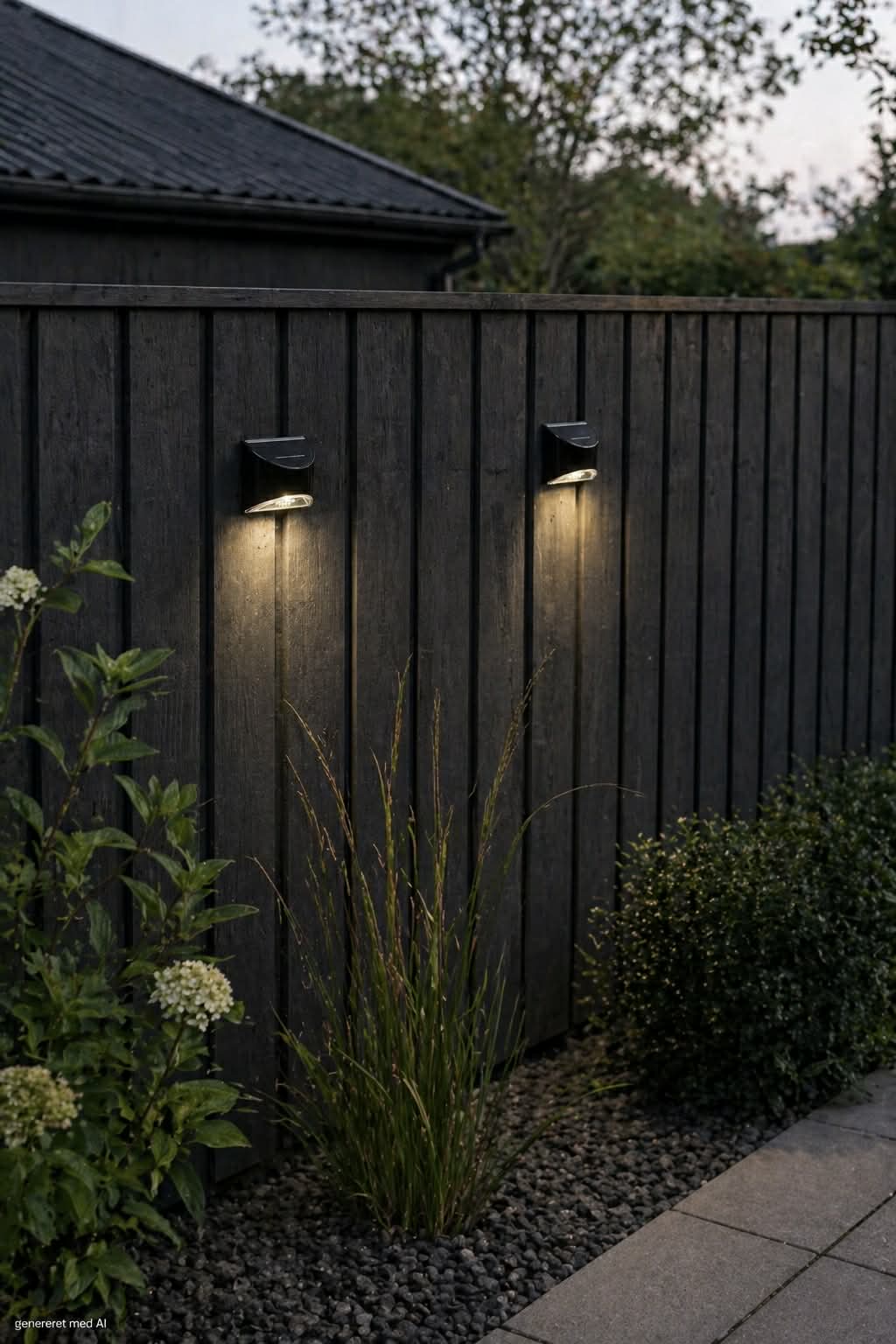 Wandlampe mit Solarzellen – Set mit 2 Stk.