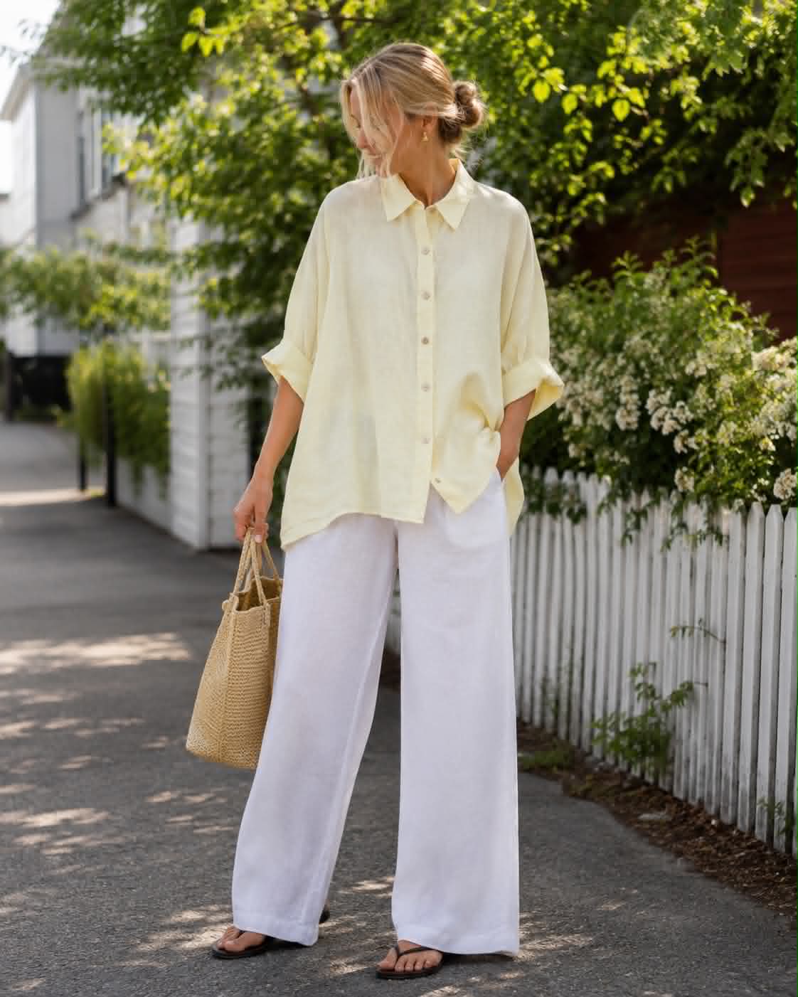 Hemd Cirelle - flea yellow