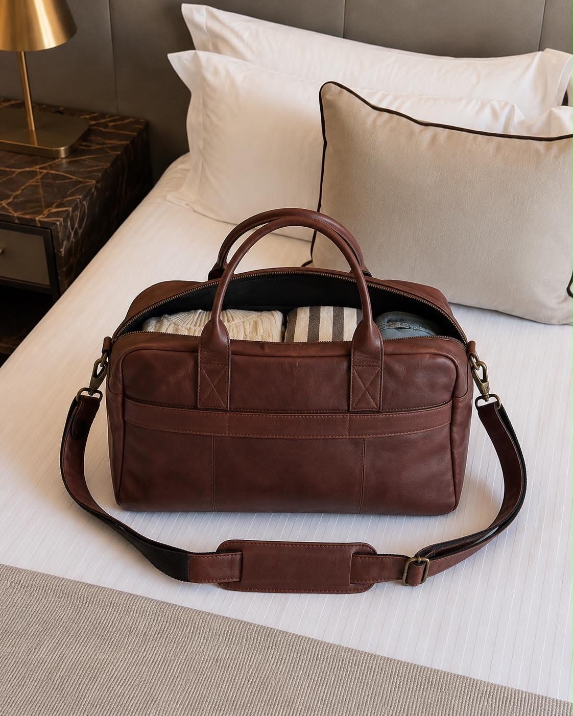 Weekender Small Faust - Dunkelbraun