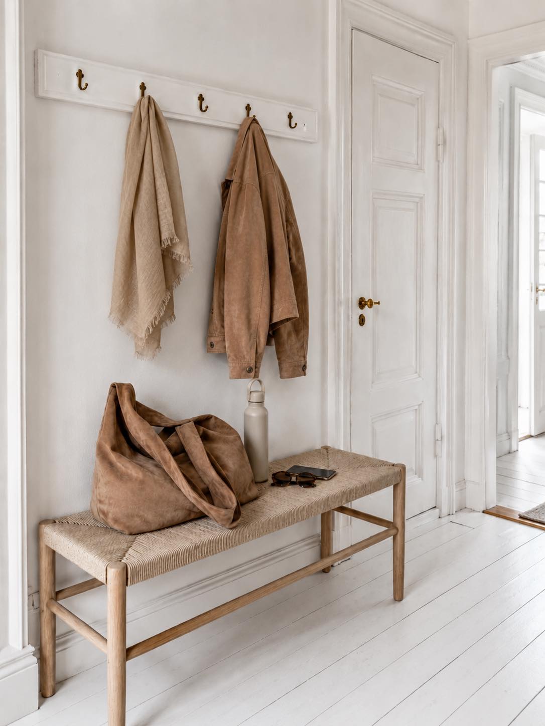 Shopper Wildleder - Nude Brown