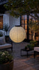 Lampe mit Solarzellen - Beige