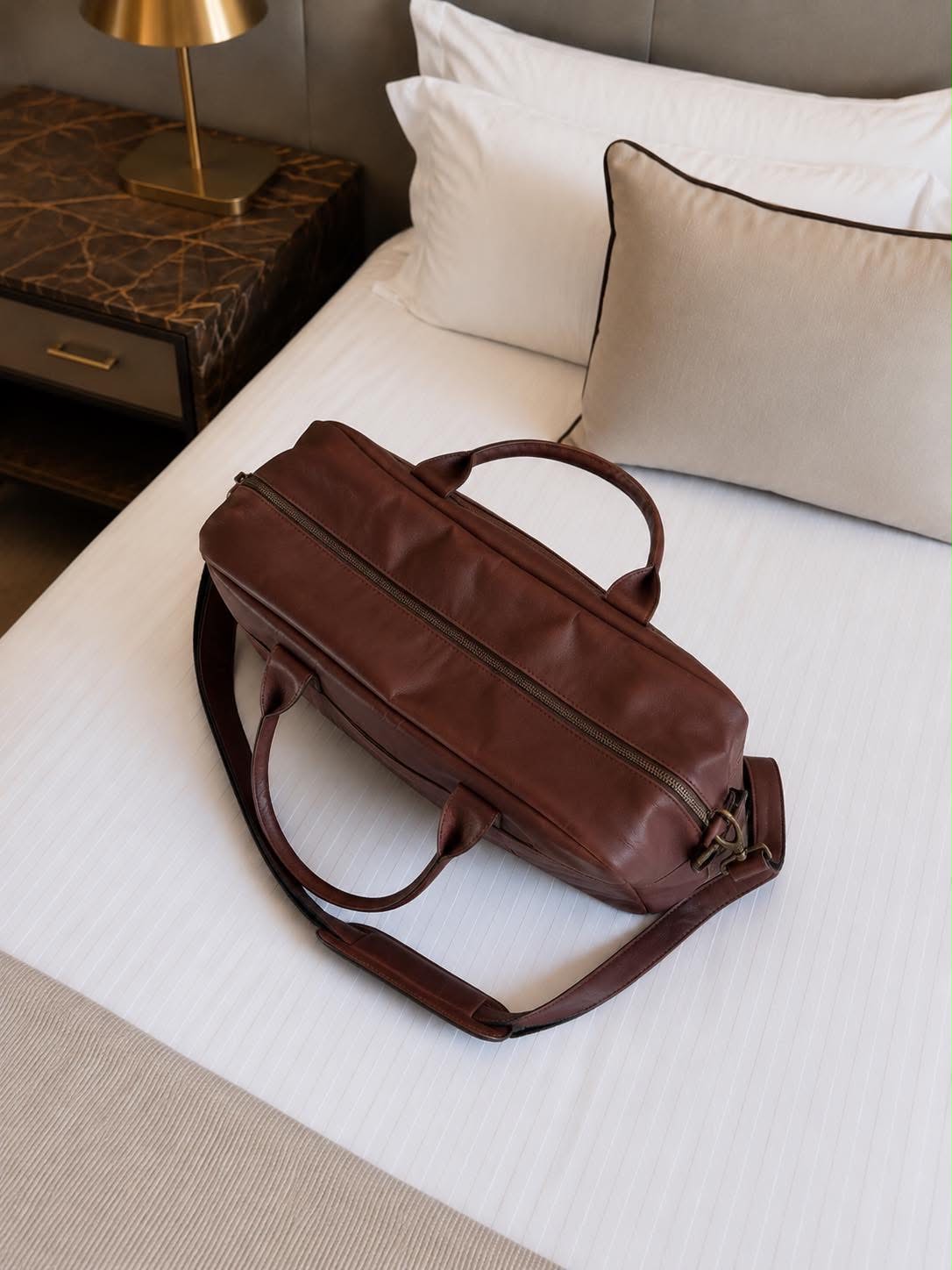 Weekender Small Faust - Dunkelbraun