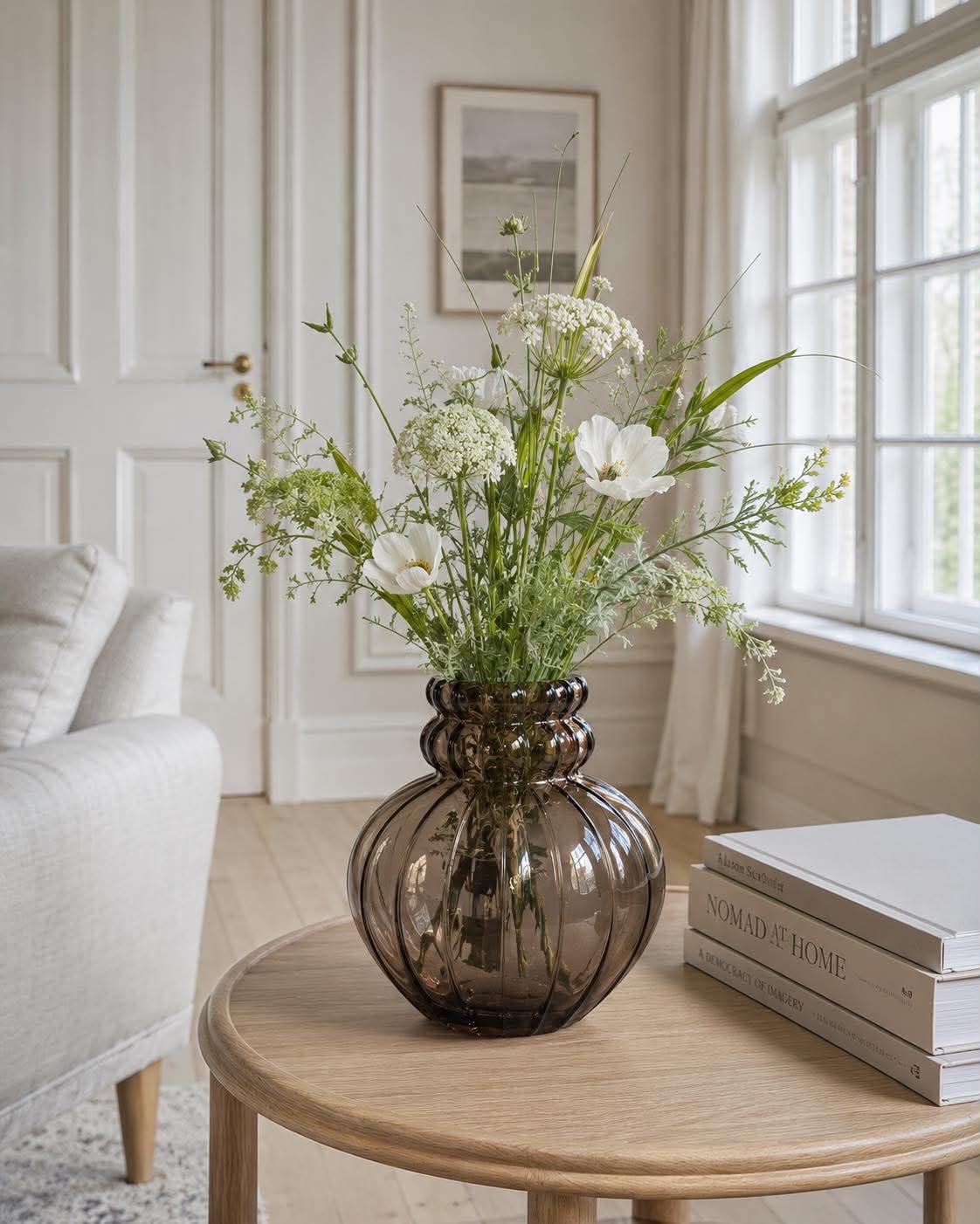 Vase Mary - Braun