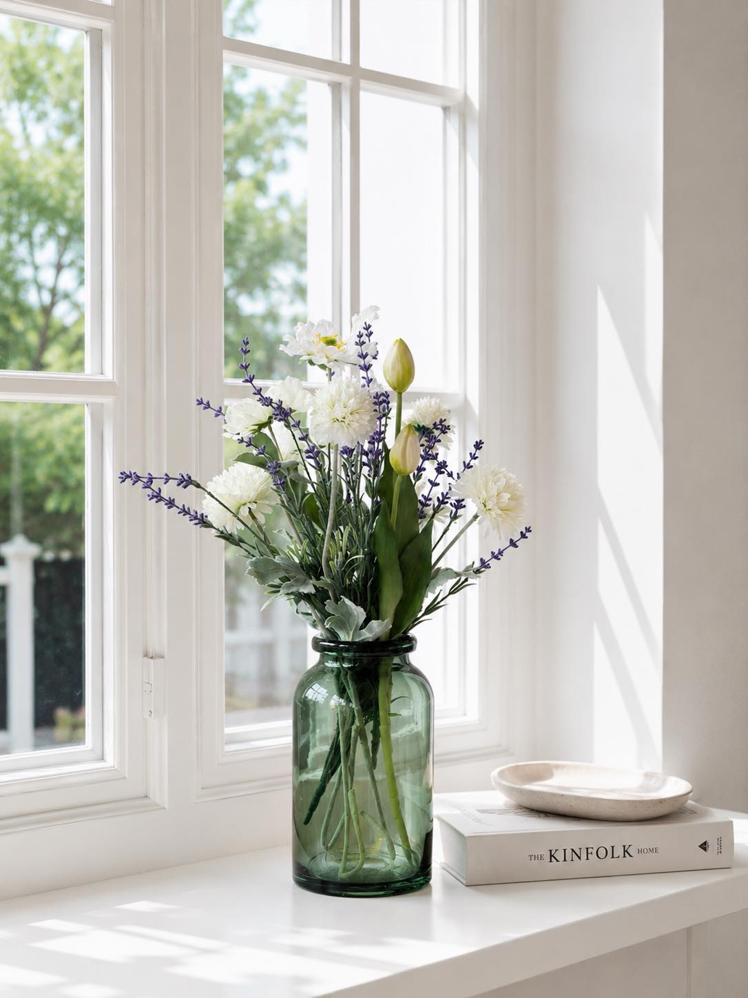 Vase June grün