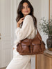 Schultertasche Big - Walnut