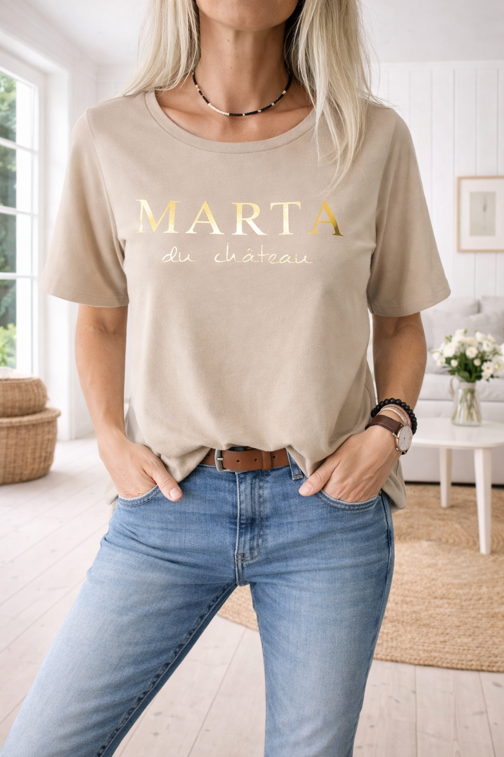 T-Shirt Marta Sand
